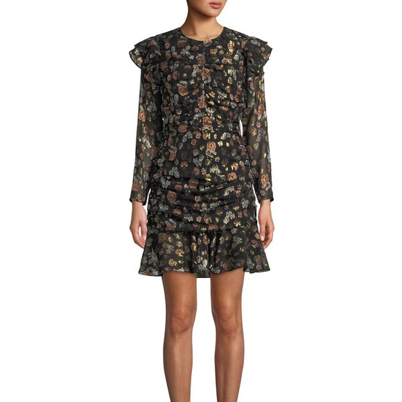 Veronica Beard Dresses & Skirts - NWOT Veronica Beard Robin Ruffle Short Dress, 0